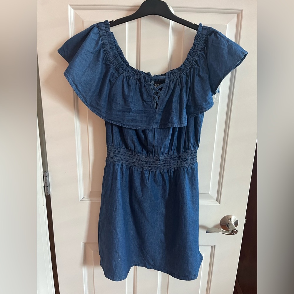 NWT Rosie Harlow denim dress. - Picture 2 of 7